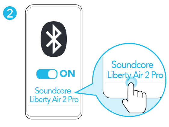 Bluetooth Pairing Step 2