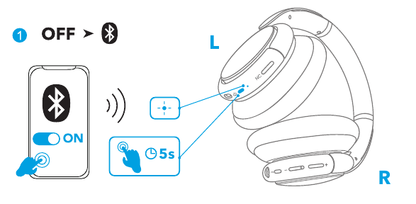 Bluetooth Pairing Step 1