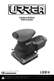 Urrea LO814 User Manual And Warranty