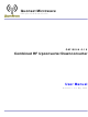 Quonset Microwave QM1004A-2-18 User Manual