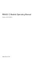 Siemens RM400 C70 Operating Manual