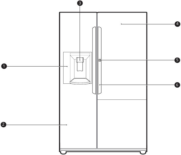 LG Side By Side Refrigerator LSXS26326S Manual ManualsLib