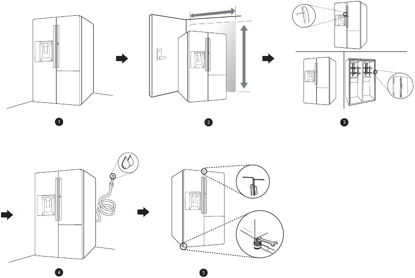 LG Side By Side Refrigerator LSXS26326S Manual ManualsLib