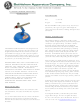 BETHLEHEM S.S. MINNOW BURNER Operating Instructions