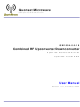 Quonset Microwave QM1004-0.5-18 User Manual