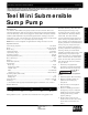 teel 2P087C Operating Instructions & Parts Manual