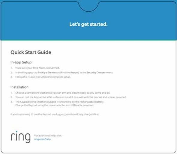 ring Keypad 2nd Generation ZWave Manual ManualsLib
