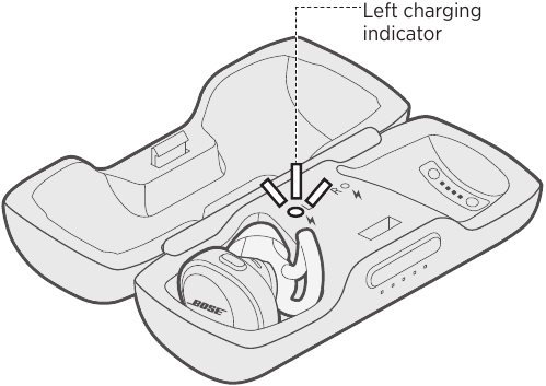 Charge the headphones Step 2