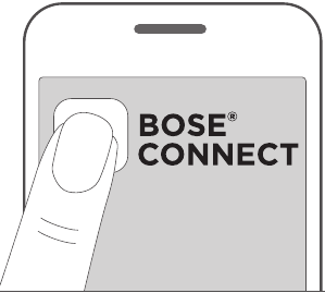 Connect your mobile device using the Bose® Connect app (recommended)