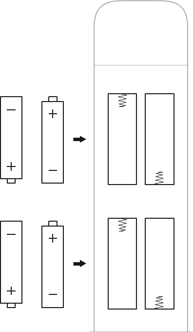 INSTALL THE REMOTE BATTERIES - Step 2