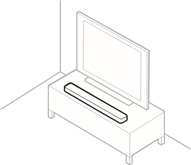 SOUNDBAR PLACEMENT