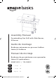 AmazonBasics B0B8R16CS2 Assembly Manual