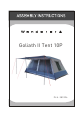 Wanderer Goliath II Tent 10P Assembly Instructions