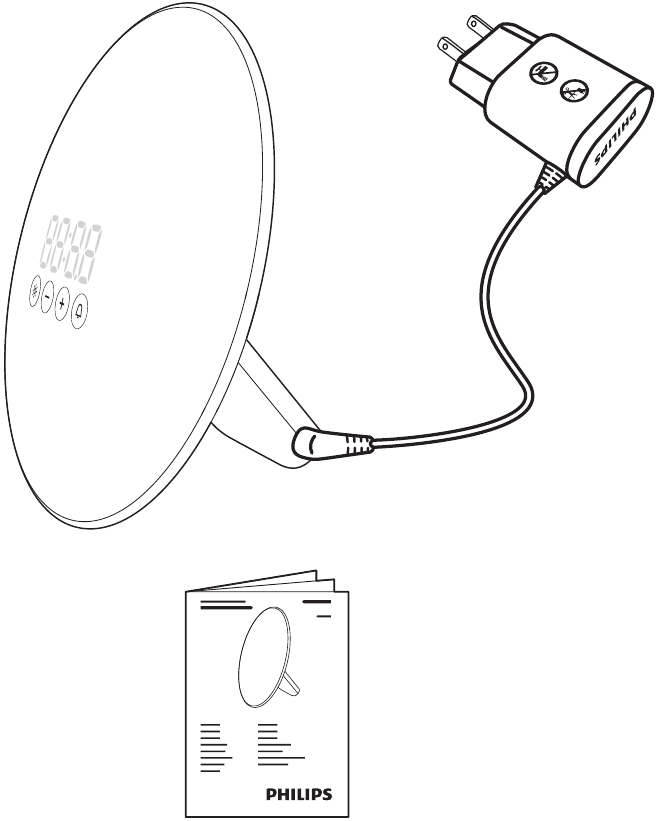 User manual Philips Wake-up Light HF3500 (English - 88 pages)