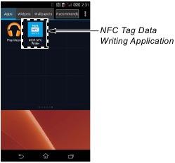 Check Method of the NFC Tag Data Step 5