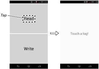 Check Method of the NFC Tag Data Step 6