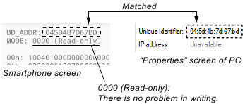 Check Method of the NFC Tag Data Step 8