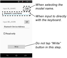 Writing the NFC Tag Data Step 4