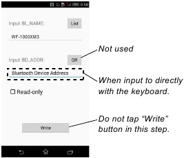 Writing the NFC Tag Data Step 5