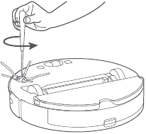 Routine maintenance Side brush