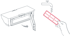 Routine Maintenance Clean the washable Filter Step 2