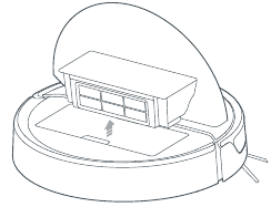 Routine Maintenance Dustbin and Filter Step 1