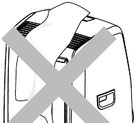 Do not cover the appliance&nbsp;