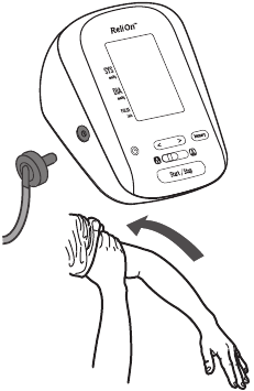 ReliOn BP200 Upper Arm Blood Pressure Monitor 
