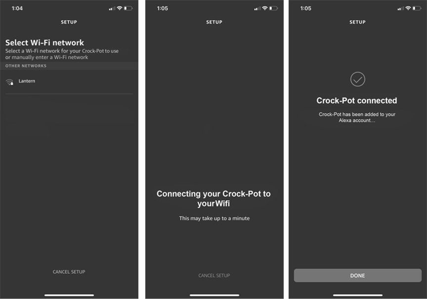 CrockPot SCCPAC608P 6 Quart Slow Cooker with Amazon Alexa Manual