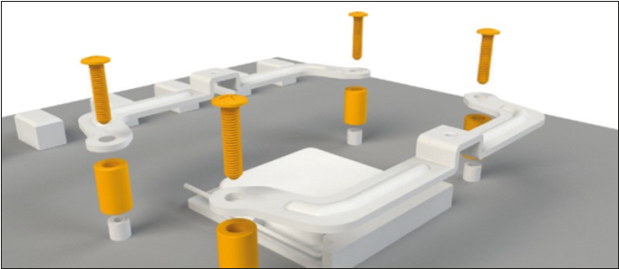 AMD: AM5 / AM4-Assembly of the cooler mounting frame Part 2