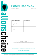 Ballons CHAIZE JZX 18F12 Flight Manual