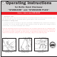 Rona STANDARD Operating Instructions
