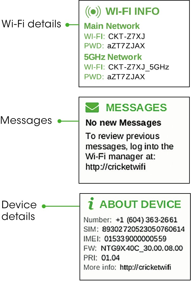 Cricket Turbo Hotspot Quick Start Guide ManualsLib