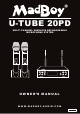 MadBoy U-TUBE 20PD Owner's Manual
