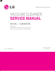 LG V-CB361NTB Service Manual