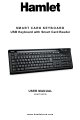 Hamlet XKKITASCR User Manual