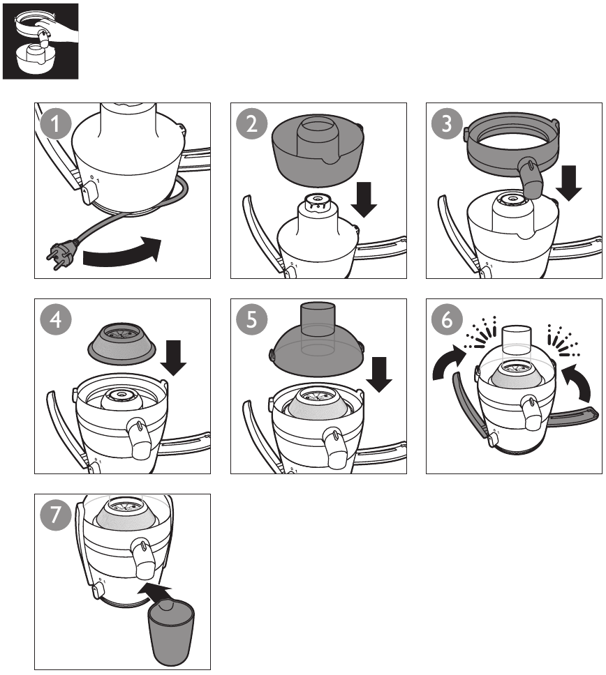 Philips HR1837, HR1836, HR1833, HR1832 Manual ManualsLib