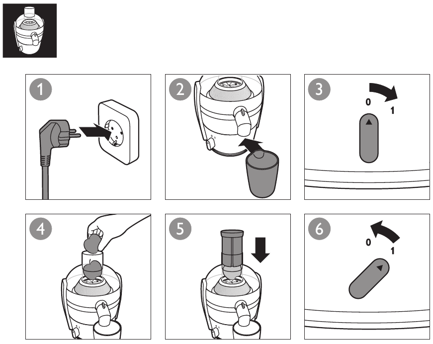 Philips HR1837, HR1836, HR1833, HR1832 Manual ManualsLib