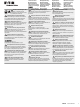 Eaton Power Defense PD3 Instruction Leaflet