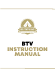 BELL TENT VILLAGE BTV Instruction Manual