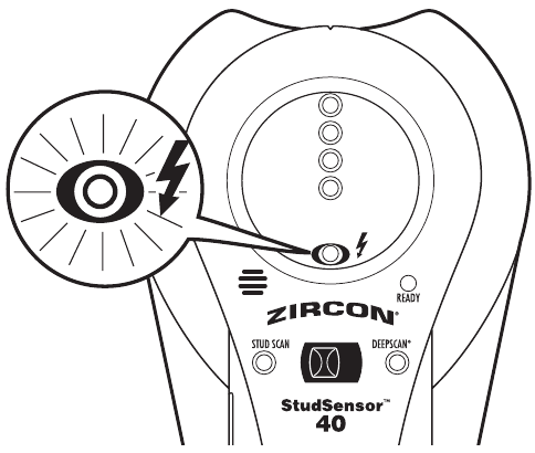 Zircon StudSensor L30 - Manual del detector de montantes con detección de bordes