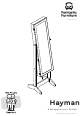 fantastic furniture Hayman Storage Mirror White Manual
