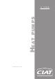 CIAT 7321648 Maintenance Manual