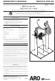 Ingersoll-Rand ARO RM072S Series Operator's Manual