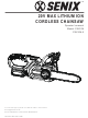 Senix CSX2-M Operator's Manual
