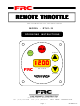 FRC RTU1-IS Operating Instructions Manual