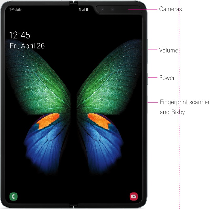 Samsung TMobile Galaxy Fold Quick Start Guide ManualsLib