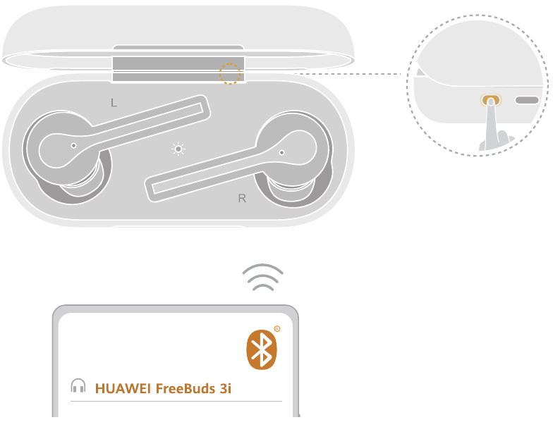 Huawei earbuds pairing hot sale