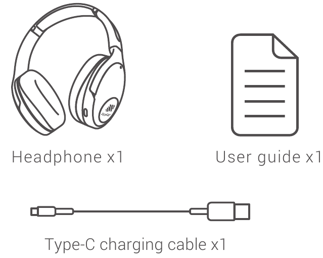 233621 HUSH - ANC Headphones Manual | ManualsLib