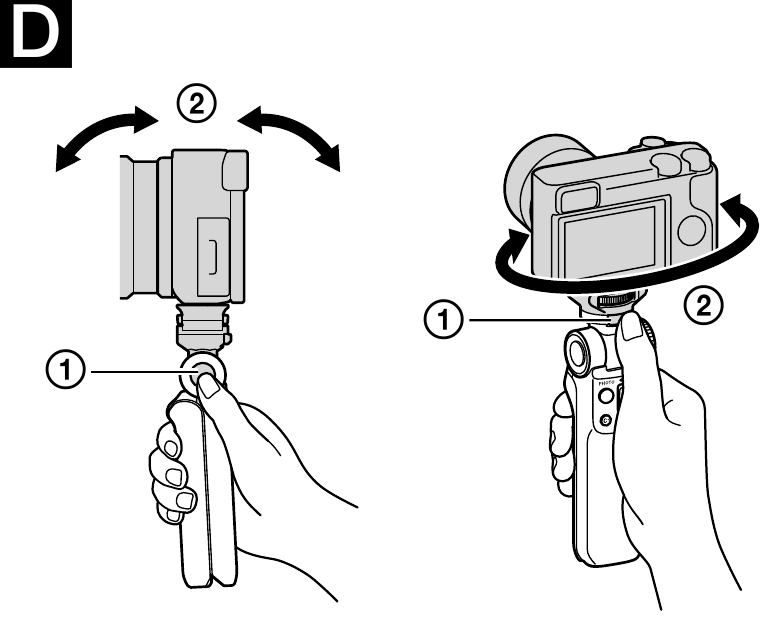 Adjusting the tilt angle